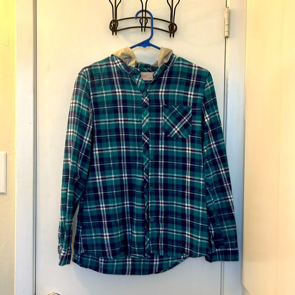 INSO hooded flannel xl